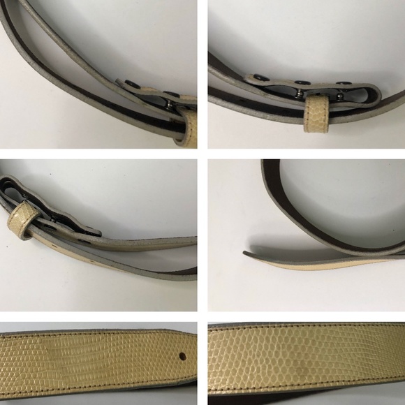 Barry Kieselstein-Cord Lot of 4 Exotic Skin Belts main image 6